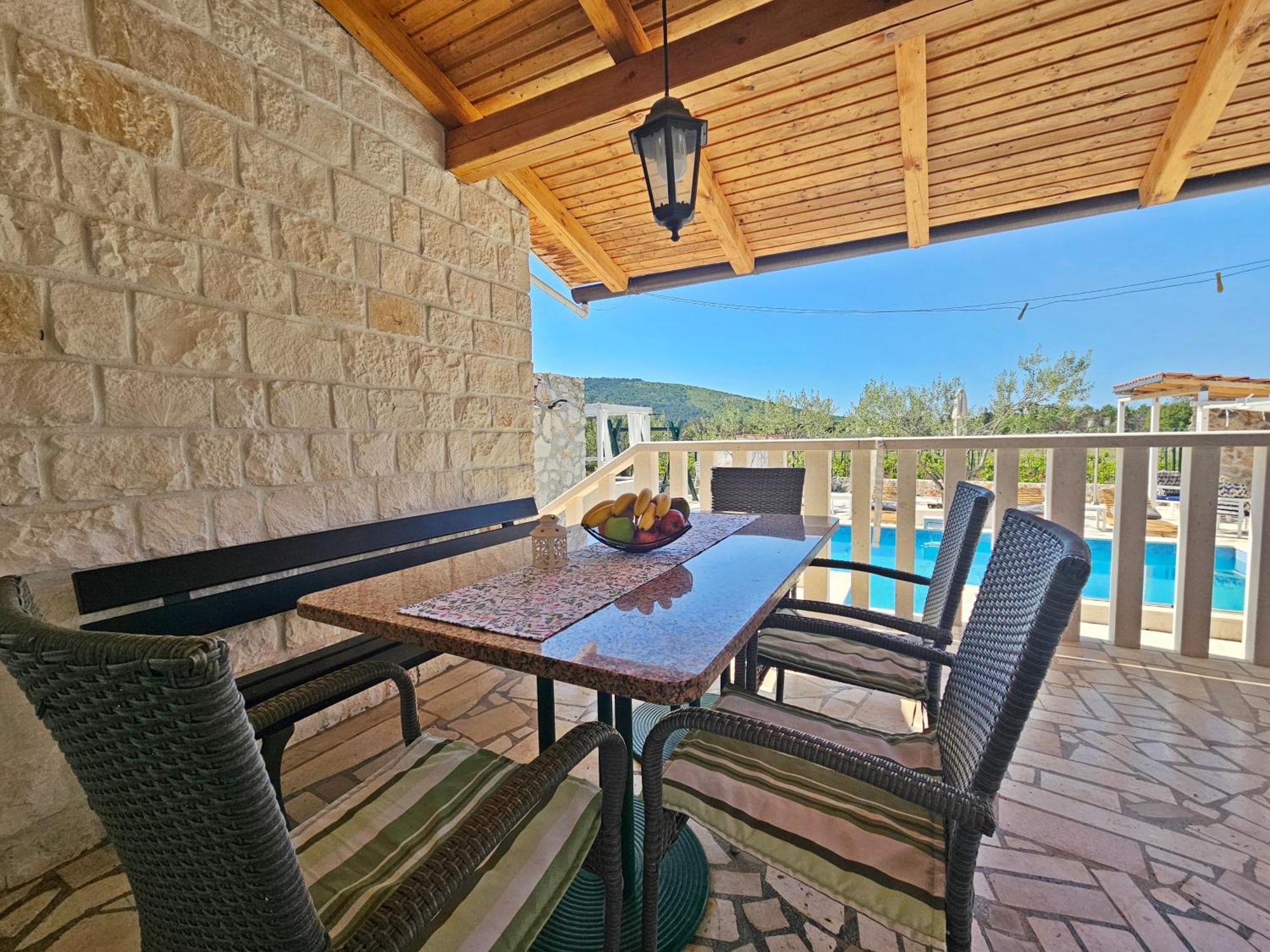 Flamingo - House With Private Pool Villa Gornji Seget Eksteriør bilde